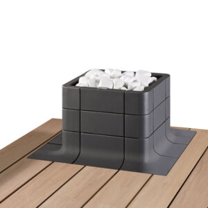 Электрокаменка Tulikivi Nuoska Graphite 9,0 kW Integrated