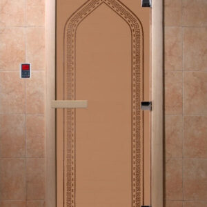 Дверь DoorWood Арка бронза матовая 60х180, коробка ольха