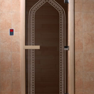 Дверь DoorWood Арка черный жемчуг 80х200, коробка ольха