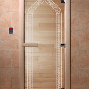 Дверь DoorWood Арка прозрачная 80х200, коробка ольха