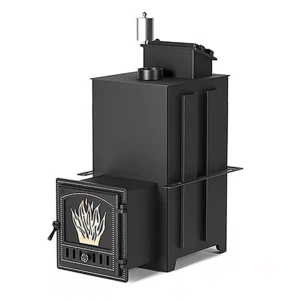 Дровяная печь Эверест INOX 25 (281) под обкладку (AISI 430)