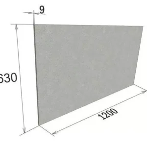 Плита минерит Cembrit 1200x630мм., толщина 9 мм